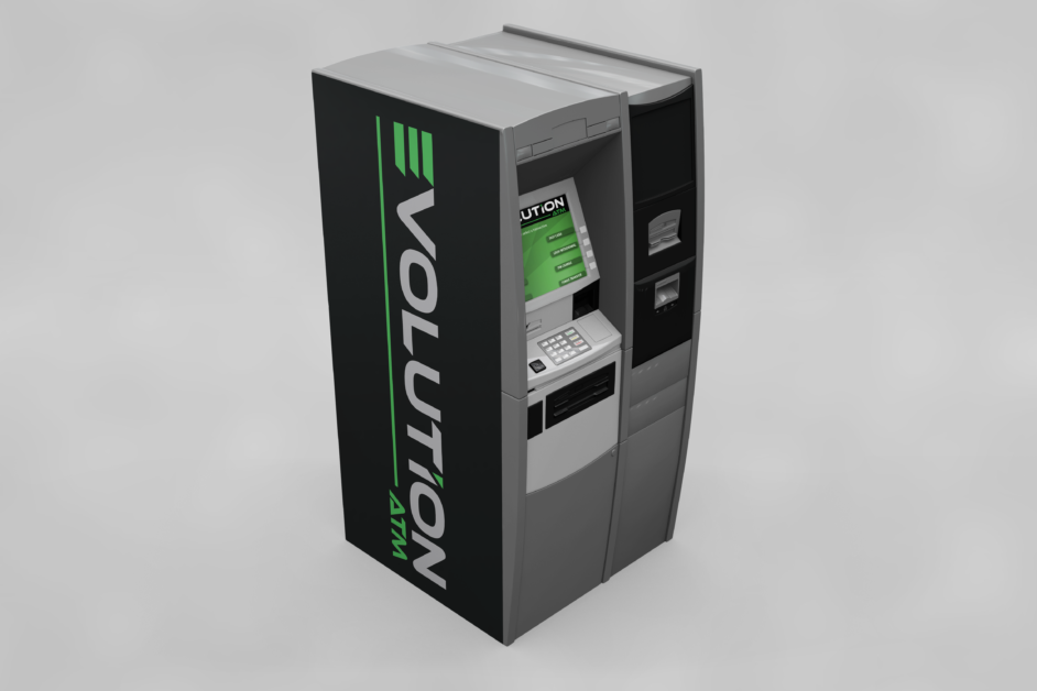 EVO ATM Mockup (Black & Green)